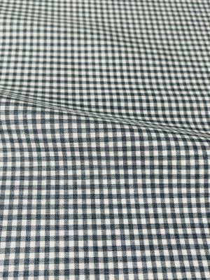 COTTON YARN DYED LINEN LOOKING